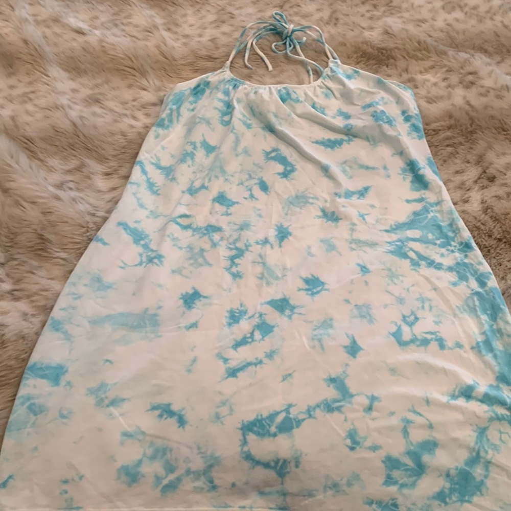 Tie dye Victoria Secret dress coverup